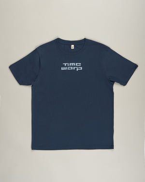 Time Warp Fan-Shirt, jeansblau