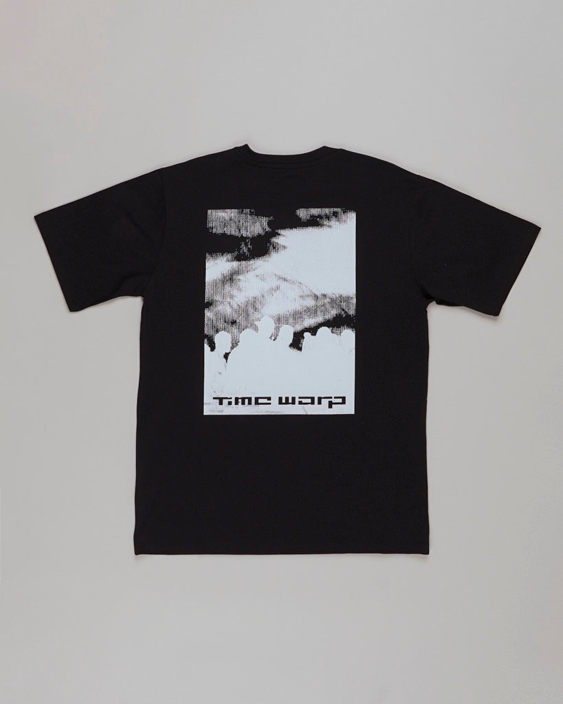 Time Warp Design Shirt "Crowd", black