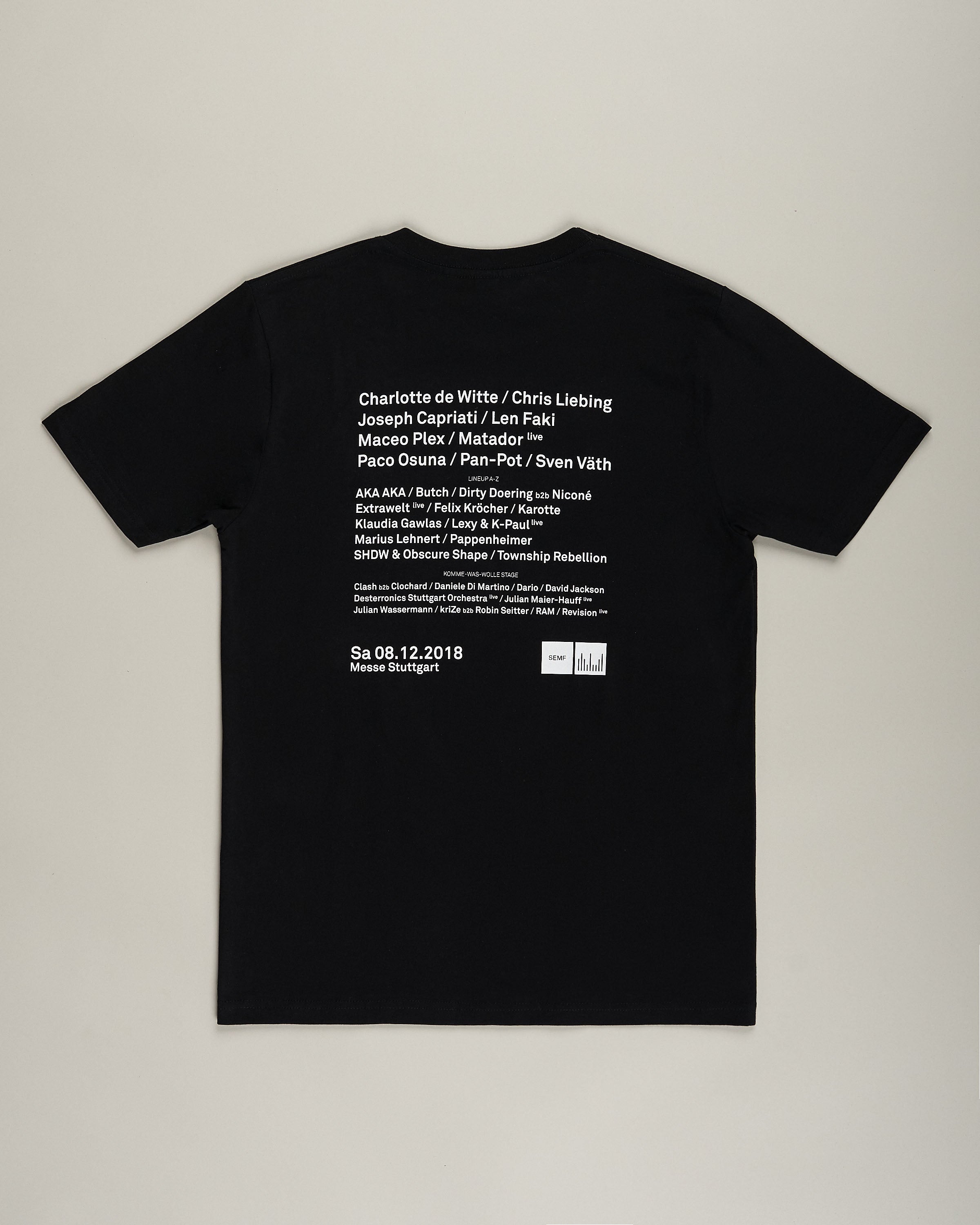 SEMF Line-up-T-Shirt 2018